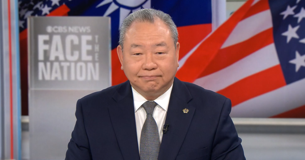 Transcript: Alexander Yui, Taiwan's representative to the U.S., on "Face the Nation with Margaret Brennan," Sept. 27, 2026