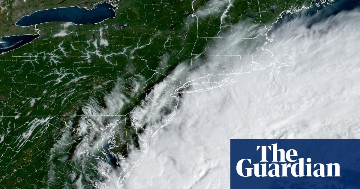 ‘Significant’ nor’easter brings high winds and heavy rain to US east coast