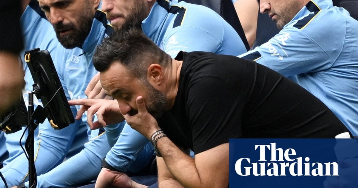 De Zerbi rips into Spurs players after Villa defeat: ‘Disappointed, sad and frustrated’