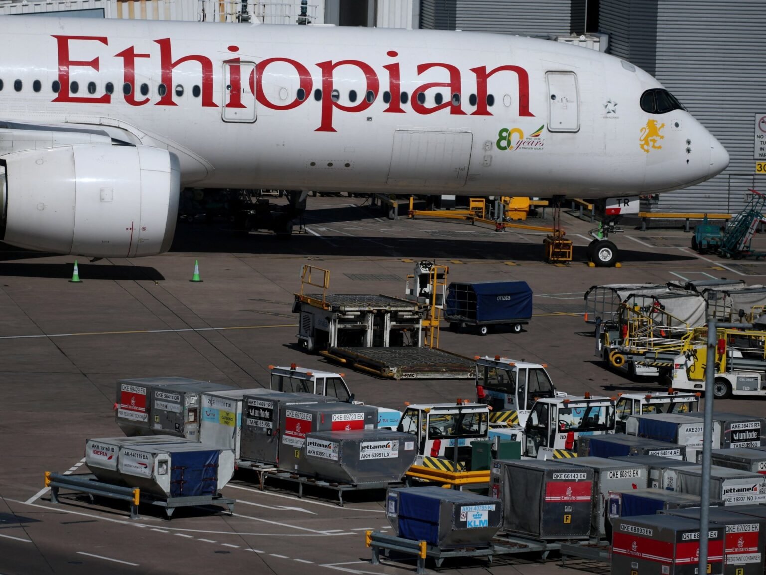 Ethiopian Airlines suspends flights to three northern Tigray airports