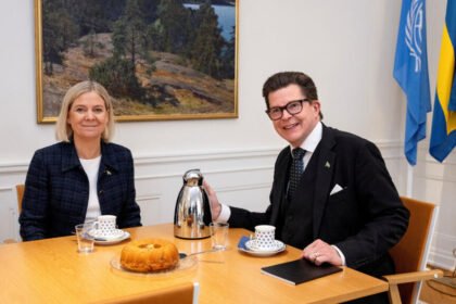 Sweden's centre-left leader Andersson tasked with forming government after election