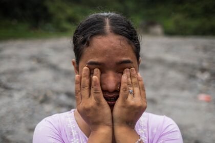 Photos: Nepal flood survivors find little trace of former lives