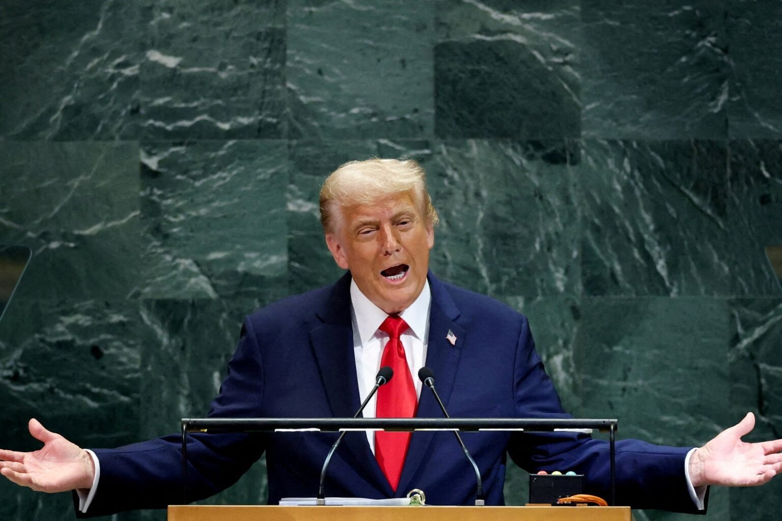 War, oil shocks, and diplomatic friction form the turbulent backdrop for Donald Trump’s UN speech