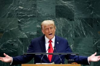 War, oil shocks, and diplomatic friction form the turbulent backdrop for Donald Trump’s UN speech
