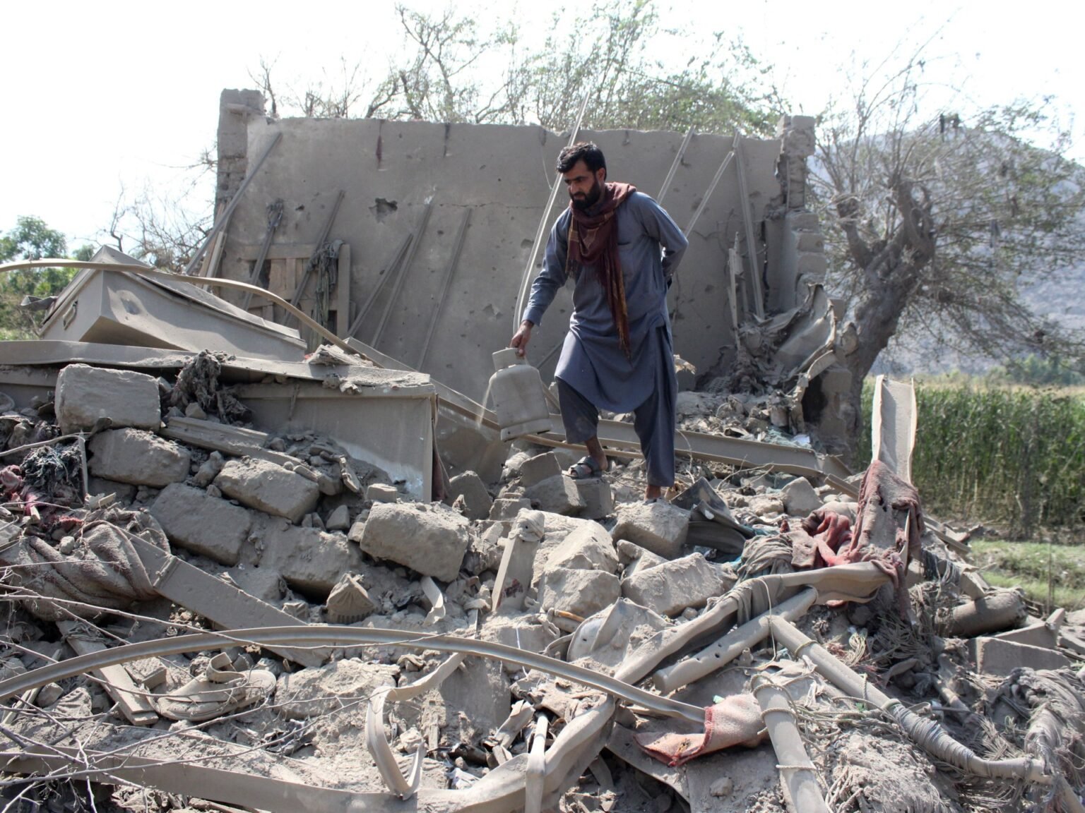 Pakistan says it launches air strikes on Afghanistan after drone attacks