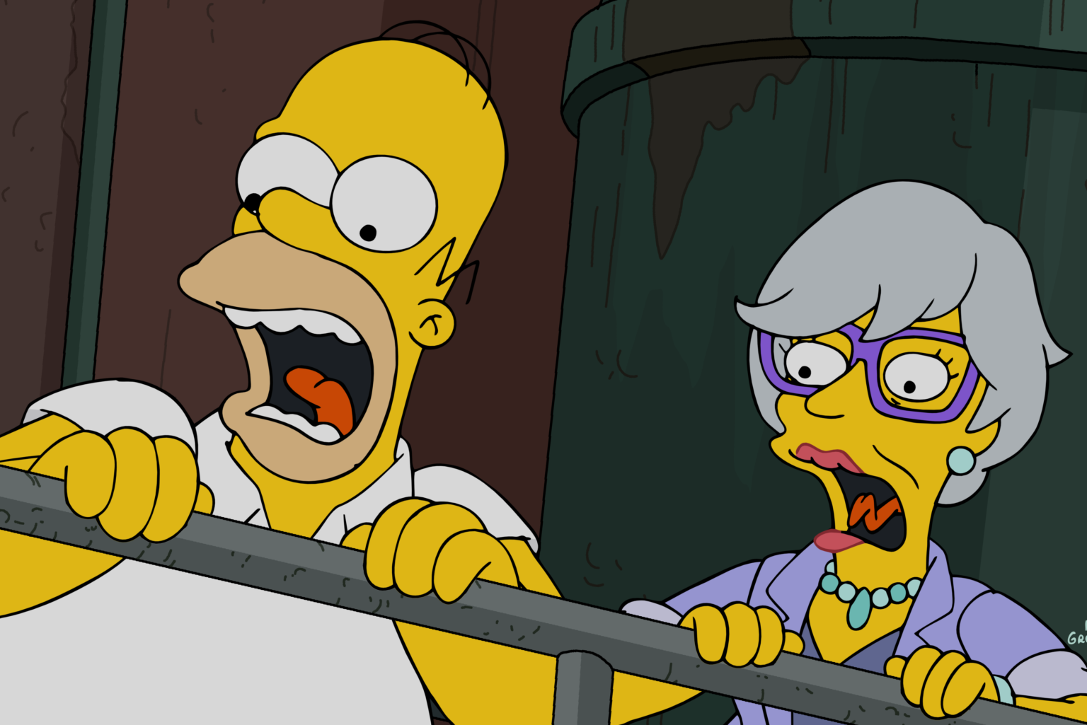 ‘The Simpsons’ Boss on Season Premiere Guests Emma Thompson and Colin Jost; ‘Treehouse of Horror’ Spoilers; Jack in the Box Meal Easter Eggs and Movie Update