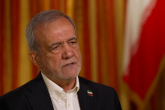 Iranian President Pezeshkian talks about proposal to reopen Strait of Hormuz