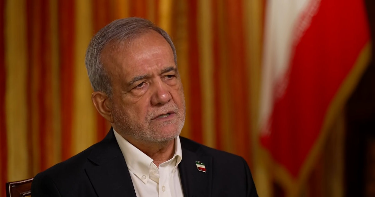 Transcript: Iranian President Masoud Pezeshkian on "Face the Nation with Margaret Brennan"