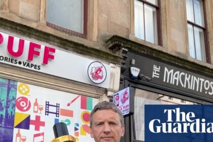Fire fears as vape shop prepares to open next to Glasgow’s Mackintosh Tearooms
