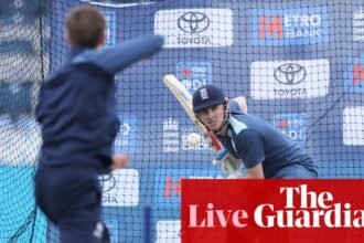 England v Sri Lanka: first men’s one-day cricket international – live