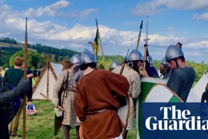 Country diary: A tangle of butterflies and battle re-enactments | Paul Evans