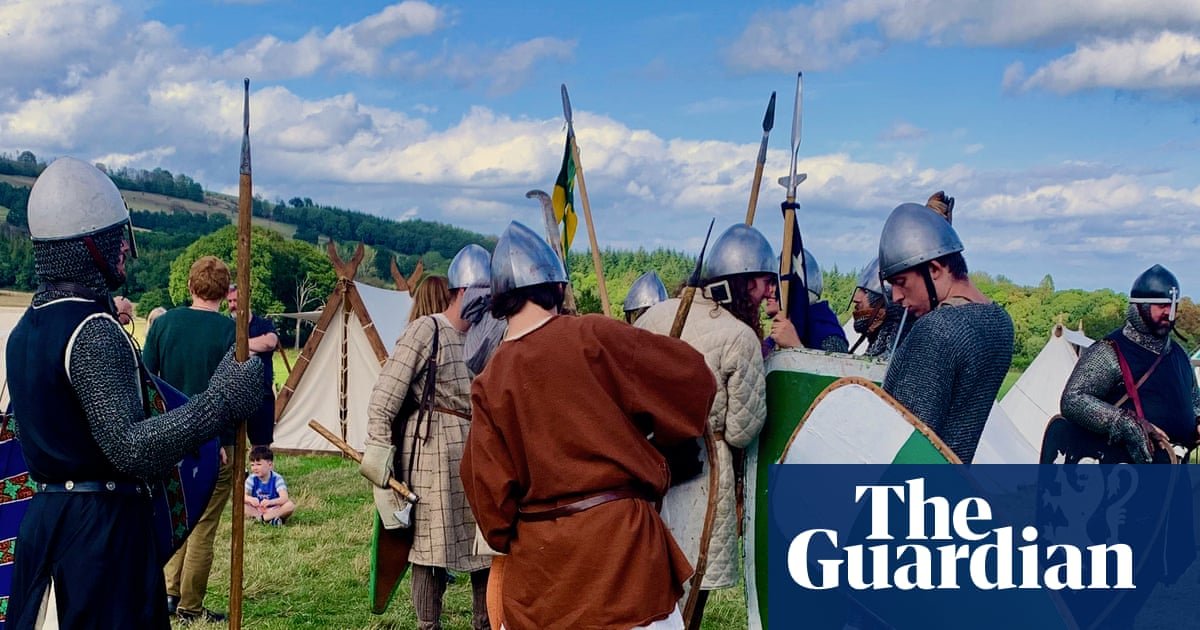 Country diary: A tangle of butterflies and battle re-enactments | Paul Evans