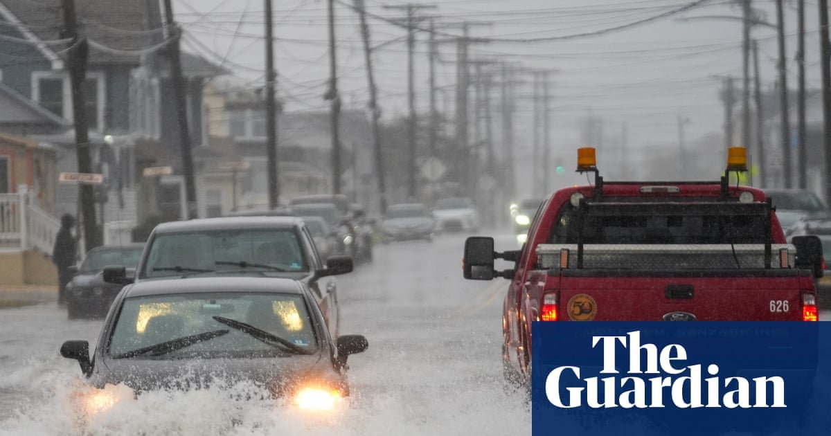 Nor’easter storm batters US east coast with heavy winds and power outages