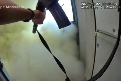 WATCH:  Newly released body camera video of Minneapolis police shootout with suspect