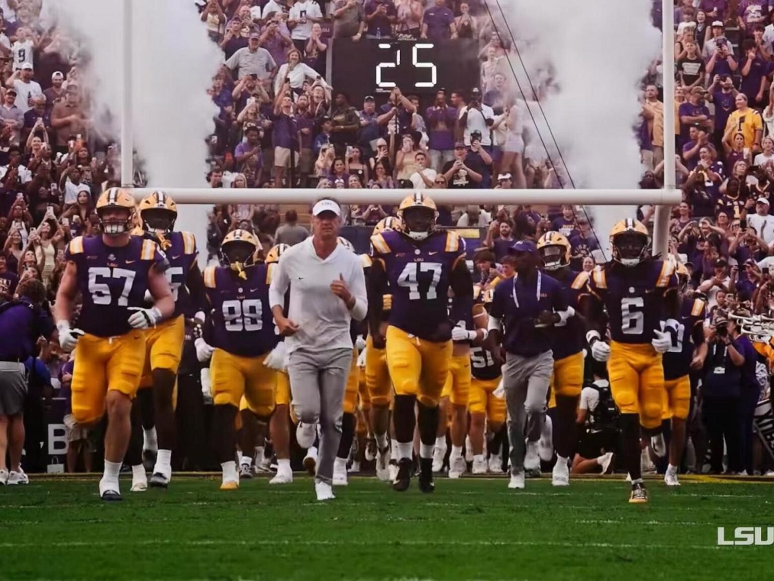 WATCH:  Ole Miss hosts LSU in massive rivalry game