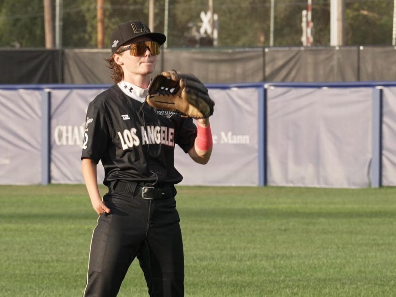WATCH:  Born without a right hand, now she's a pro baseball player in the championship series