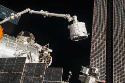 NASA, for the time being, is unable to move the space station's large robotic arm
