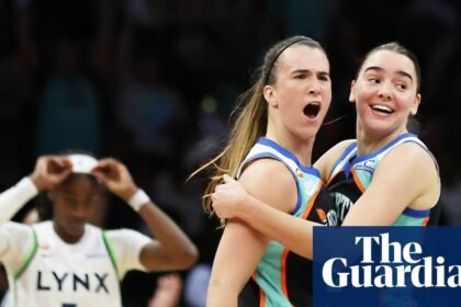 WNBA playoffs: No 8 Liberty spring historic upset to take down No 1 seed Lynx