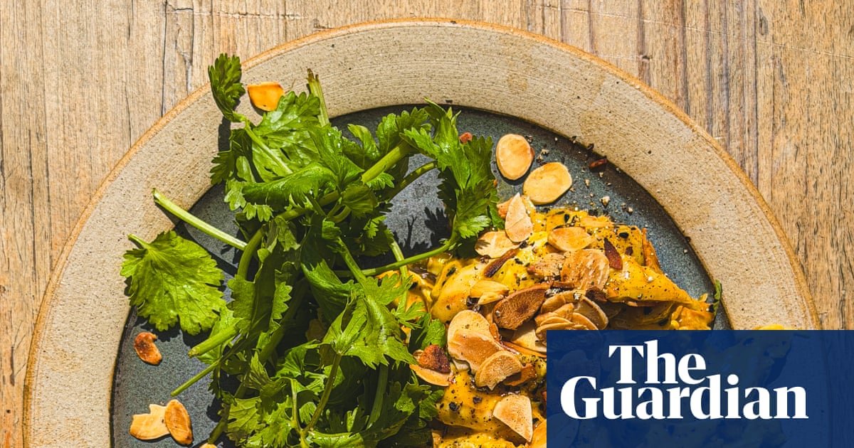 How to turn leftover roast chicken into a brilliant midweek meal – recipe | Waste not