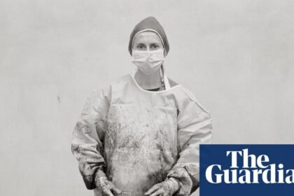 A blood-splattered surgeon after an emergency horse op: Andrea Modica’s best photograph