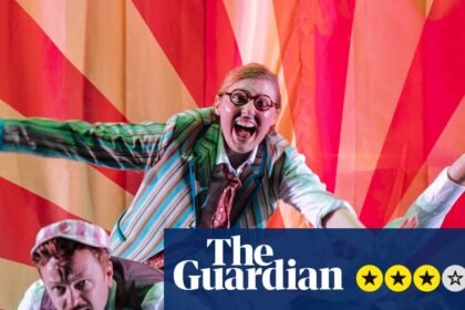 Three Men in a Boat review – quirky novella makes for perky, fun-forward theatre