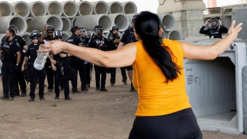 'I am frustrated' - Protesters take to the streets after Austin ICE shooting