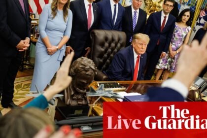 CNN, MS Now and Politico to sue over White House ban – US politics live