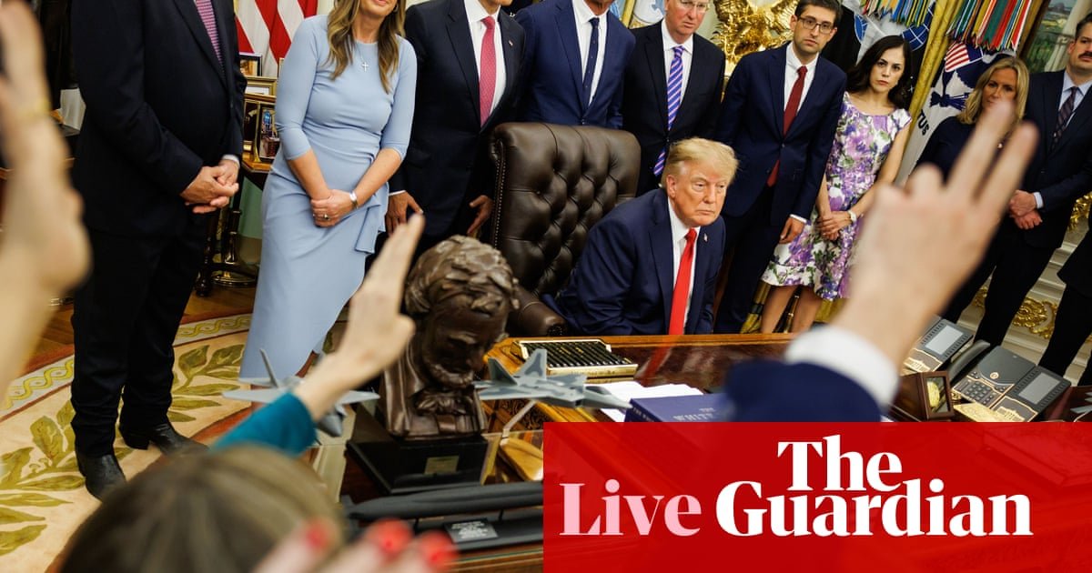 CNN, MS Now and Politico to sue over White House ban – US politics live