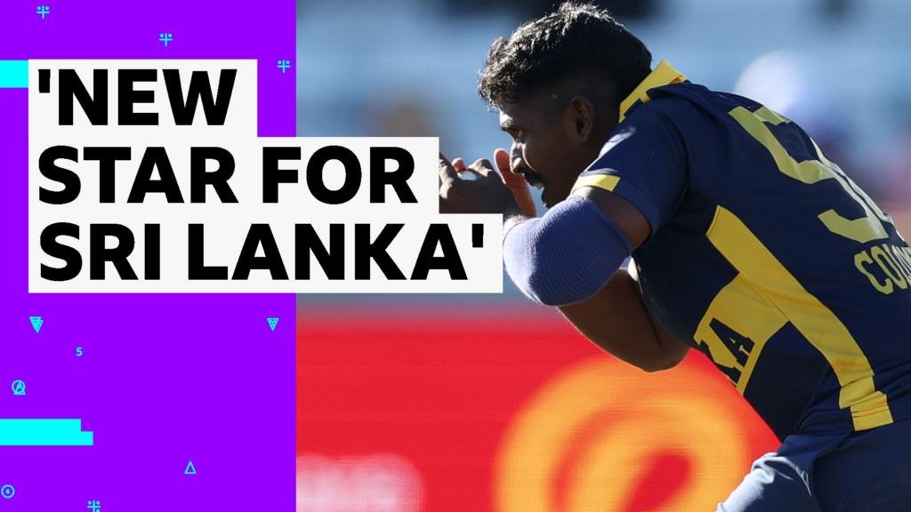 Dream debut - Colombage takes three wickets to stifle England