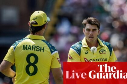 South Africa v Australia: third men’s one-day international – live