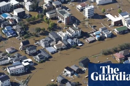 Typhoon Dujuan: at least two killed in Japan as thousands left without power