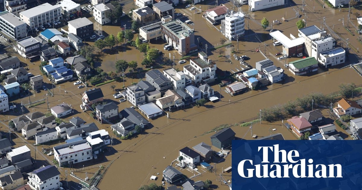 Typhoon Dujuan: at least two killed in Japan as thousands left without power