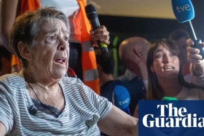 Police use teargas on protesters as disabled woman, 87, evicted from Madrid home