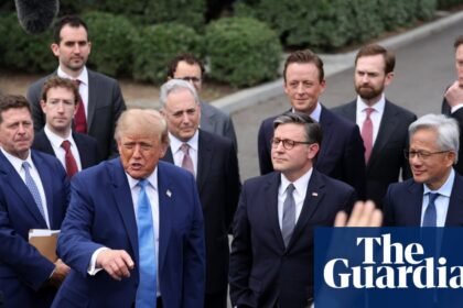 Trump announces vague ‘morally binding’ AI deal among tech CEOs for ‘tremendous self-policing’