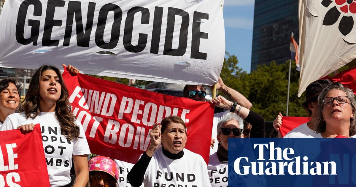 Netanyahu’s speech at UN spurs protests in New York City: ‘Let Gaza live’