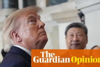 The Guardian view on Trump and Xi: a show of friendship, but no real attempt to address the tensions | Editorial