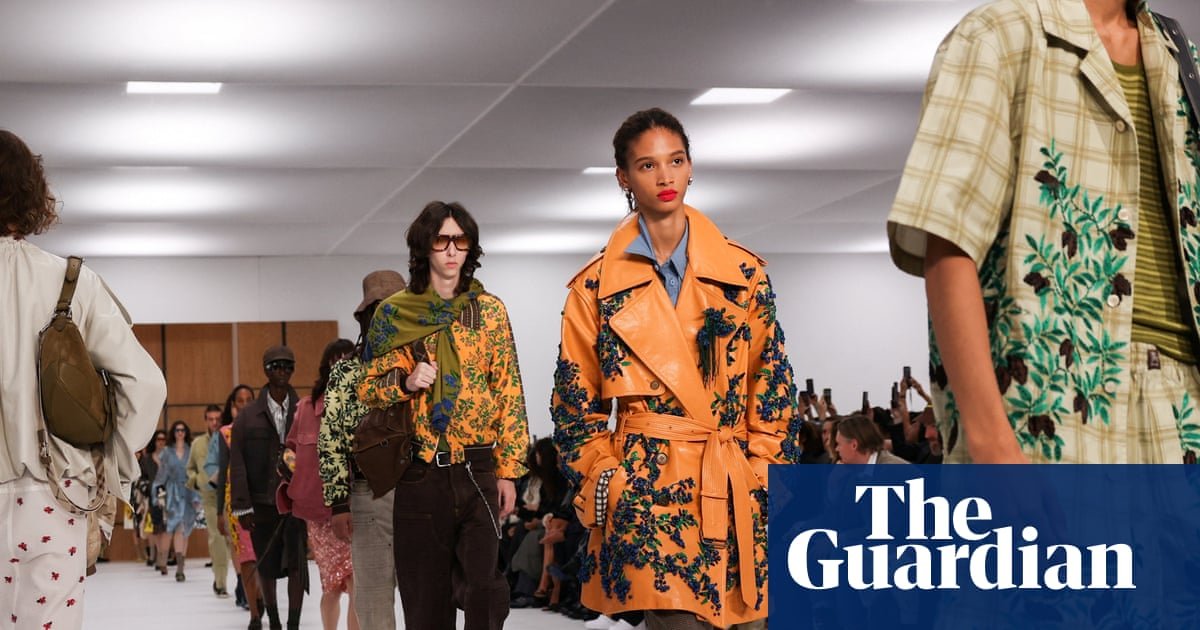 Celia Birtwell ‘humanises’ Burberry in London fashion week closing show