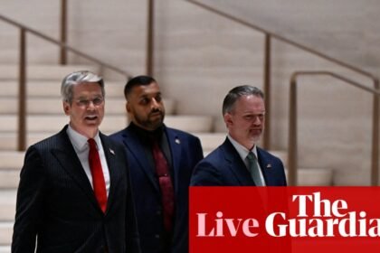 Asian shares rise amid optimism around US-Chinese talks on trade and AI; oil prices fall – business live