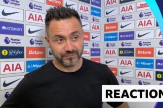 Tottenham need 'blood & fight' not just to play better - de Zerbi