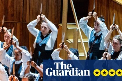 Fire in My Mouth review – Wolfe’s multimedia oratorio tells its tragic story with focus and power