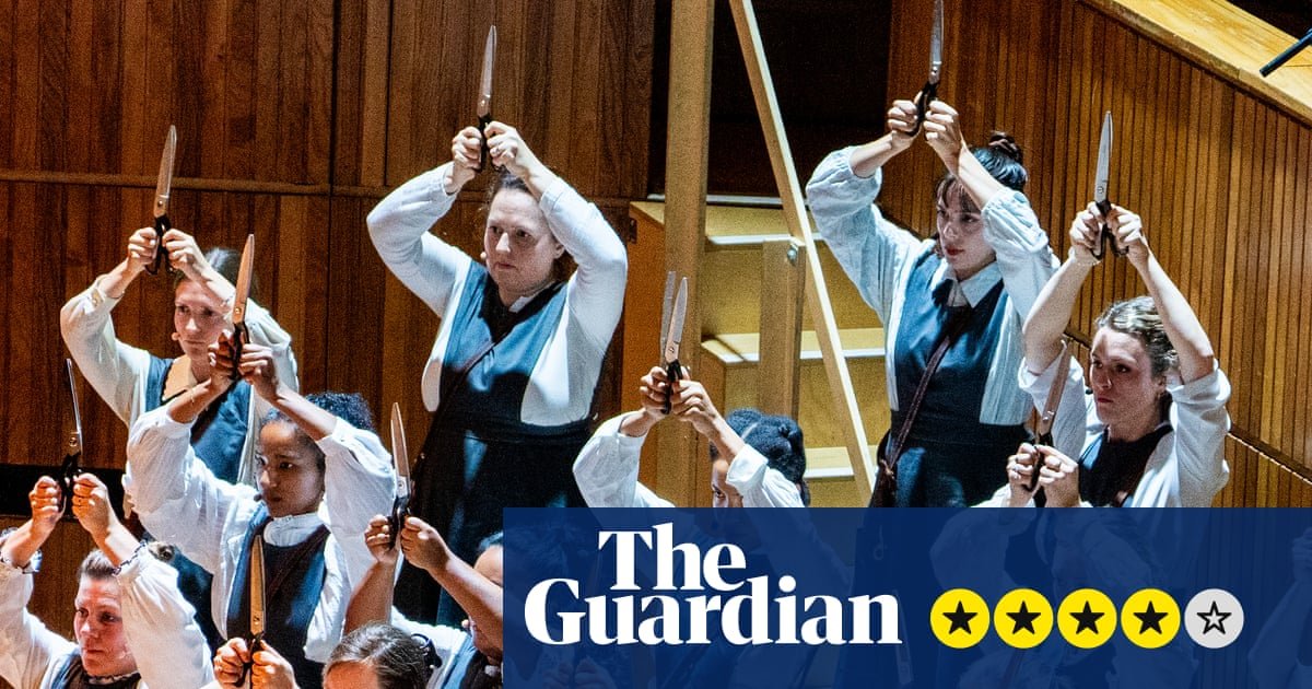 Fire in My Mouth review – Wolfe’s multimedia oratorio tells its tragic story with focus and power