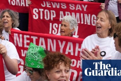 Susan Sarandon and Hannah Einbinder arrested at anti-Netanyahu protest in New York