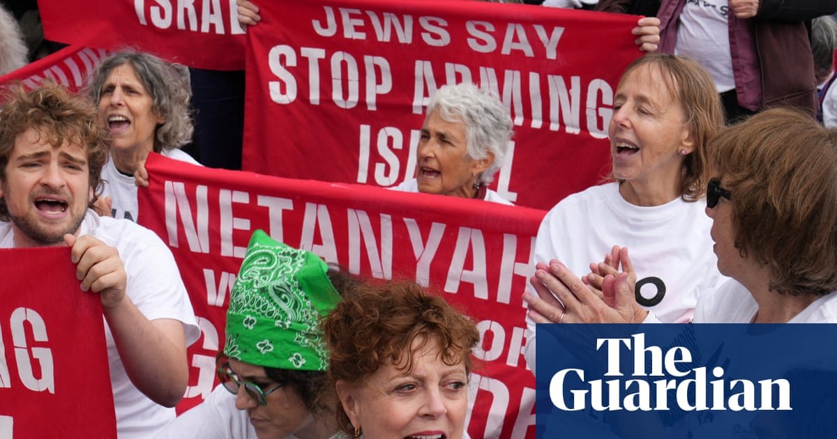 Susan Sarandon and Hannah Einbinder arrested at anti-Netanyahu protest in New York