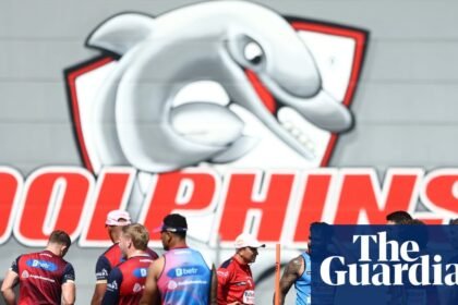 Dolphins’ NRL title bid after just four years of existence makes waves in UK | Jack Snape
