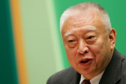 Hong Kong's first leader after British handover dies
