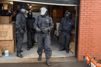Police arrest 36 in raids on Vietnamese crime gangs linked to human trafficking