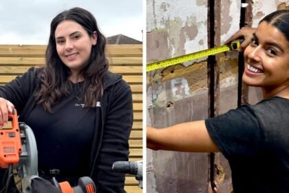'I like proving people wrong': The women taking up DIY and plumbing