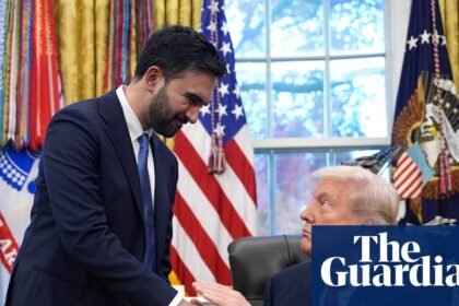 Trump and Mamdani appear friendly after ‘wide-ranging’ meeting at Gracie Mansion