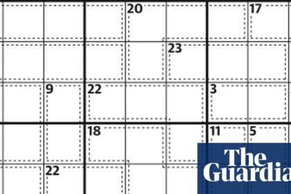 Killer sudoku 1,040