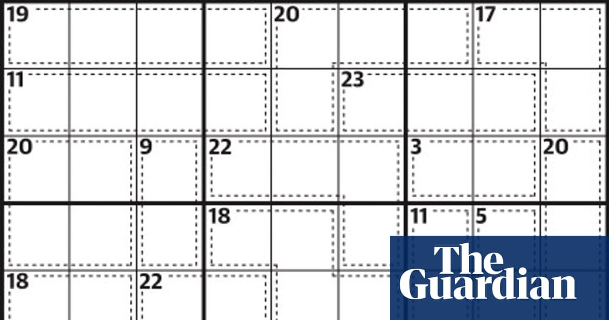 Killer sudoku 1,040